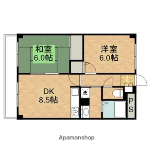 ステイト・ハイム【302号室】の間取り