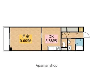 ロイヤルパーク多摩川【1階】の間取り