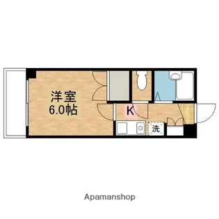 メゾン・アカンサス【1階】の間取り