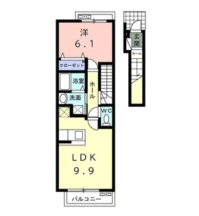 モンテ セレノ【2階】の間取り