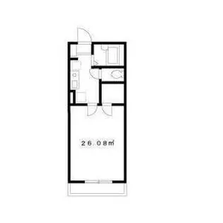 クレアトール瀬田【1階】の間取り