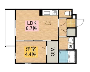 ツバキ【2階】の間取り
