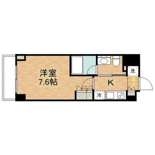 プラウドフラット登戸【8階】の間取り