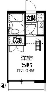 クオーレ【1階】の間取り