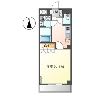 サンクレスト【2階】の間取り