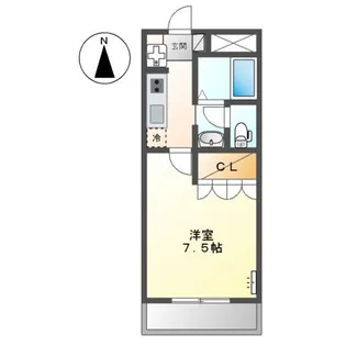 プロニティ 24S【3階】の間取り