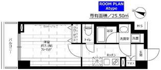 ステージグランデ生田駅前【5階】の間取り