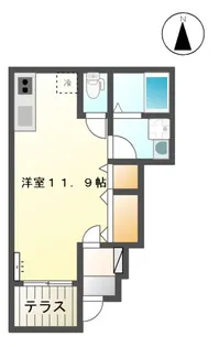 PACE【1階】の間取り