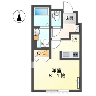 S グランデ【1階】の間取り