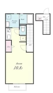 ディアコート(稲城市)【2階】の間取り