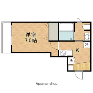 リッツ シャトレ【302号室】の間取り