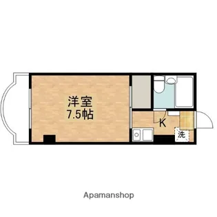 サンポート【305号室】の間取り