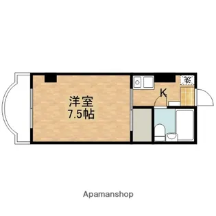 サンポート【2階】の間取り