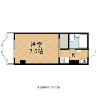 サンポート【2階】の間取り
