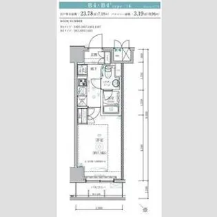 パティーナ川崎南DUO【10階】の間取り