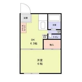 フォーブルシミズ【1階】の間取り