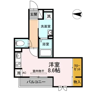 エスペランサ311【3階】の間取り