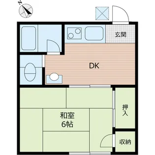 MGB狛江【2階】の間取り