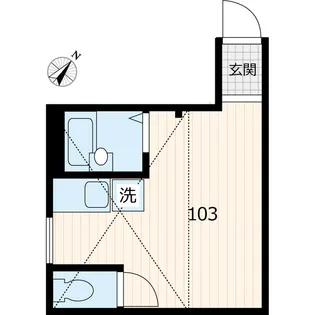 MGB狛江【1階】の間取り