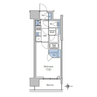 スタイリオ新丸子駅前【9階】の間取り