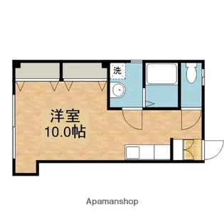 ラスティエ【102号室】の間取り