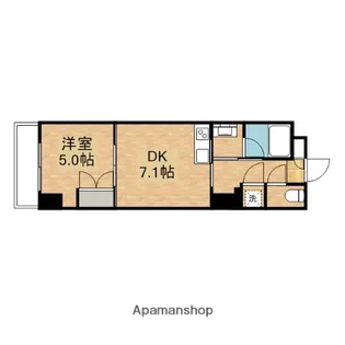 EVERGREEN【9階】の間取り