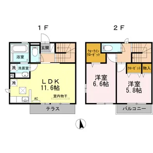 柚子季 IV【1階】の間取り