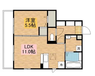 セジュール向ヶ丘【3階】の間取り