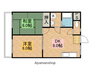 ルミエール【302号室】の間取り