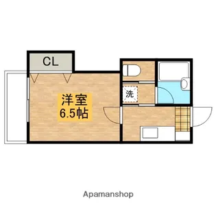 ラ・メゾン・ド・カンパーニュ【103号室】の間取り