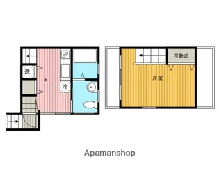 ピア・ツイン【201号室】の間取り