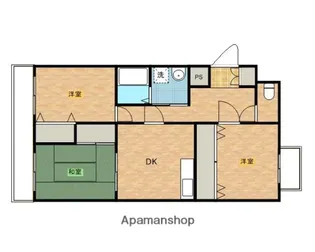 ガーデンハイツオザワ【305号室】の間取り