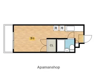 セラコーポ山本【1階】の間取り