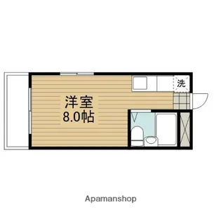 コーポ柴【5階】の間取り