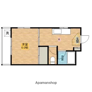 太平マンション【305号室】の間取り
