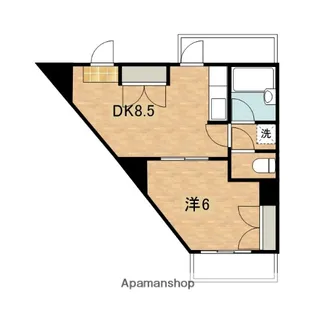 アクセスマスダ【5階】の間取り