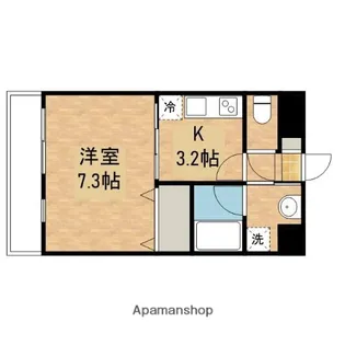 グレイス多摩川壱番館【2階】の間取り