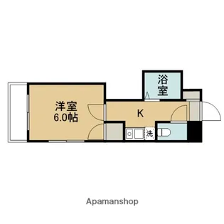 プランドール【3階】の間取り