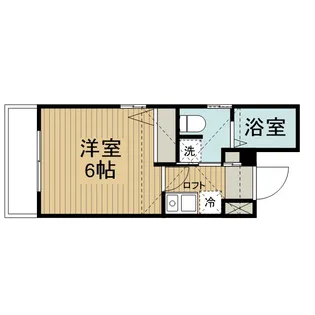 パレットハウス【302号室】の間取り