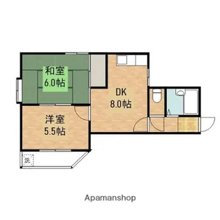 CASA VIOLETTE【4階】の間取り