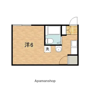 ハイツリベルテ【202号室】の間取り