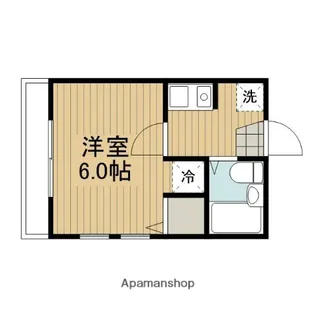 コーポ若葉【103号室】の間取り