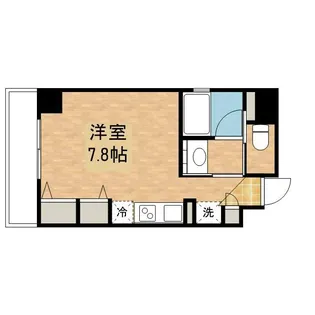 マイスターハウス川崎【8階】の間取り