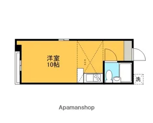 オレンジハウス【201号室】の間取り