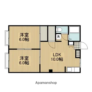 メイウール新川崎【2階】の間取り