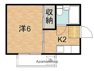 ホワイトコートカヤ【1階】の間取り