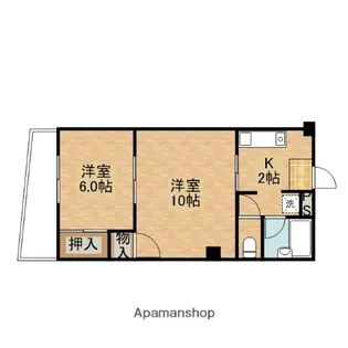 グレースピュア【1階】の間取り