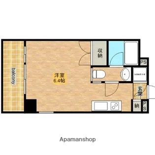 PREMIUM RESIDENCE KAWASAKI【3階】の間取り