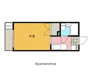 WARBLE COURT【204号室】の間取り