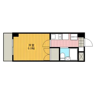 ベルビー川崎【7階】の間取り